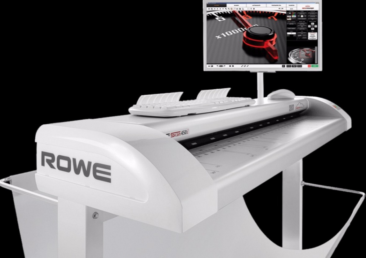 Широкоформатный сканер ROWE Scan 450i-36 решение для инженерных бюро.